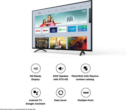 Mi 4A PRO 80 cm (32) HD Ready LED Smart Android TV With Google Data Saver